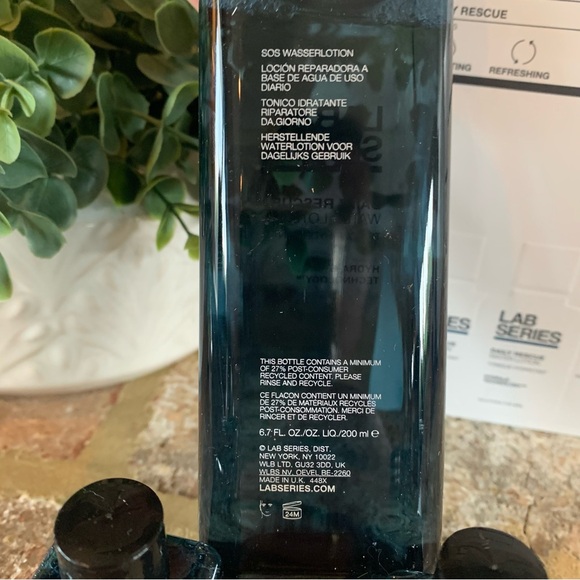✨$15✨ LAB Series | Dive Into Hydration Daily Rescue Water Lotion Set | NIB - Picture 5 of 11